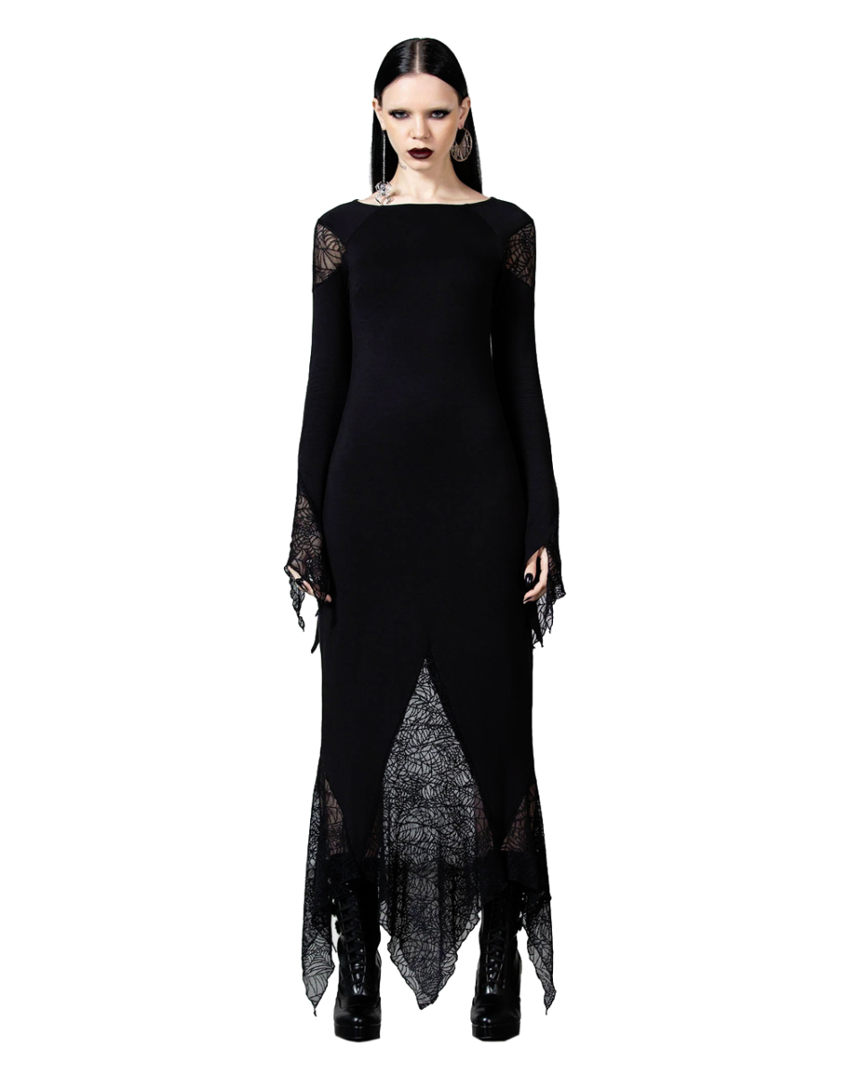 KILLSTAR Spiderella Kleid L