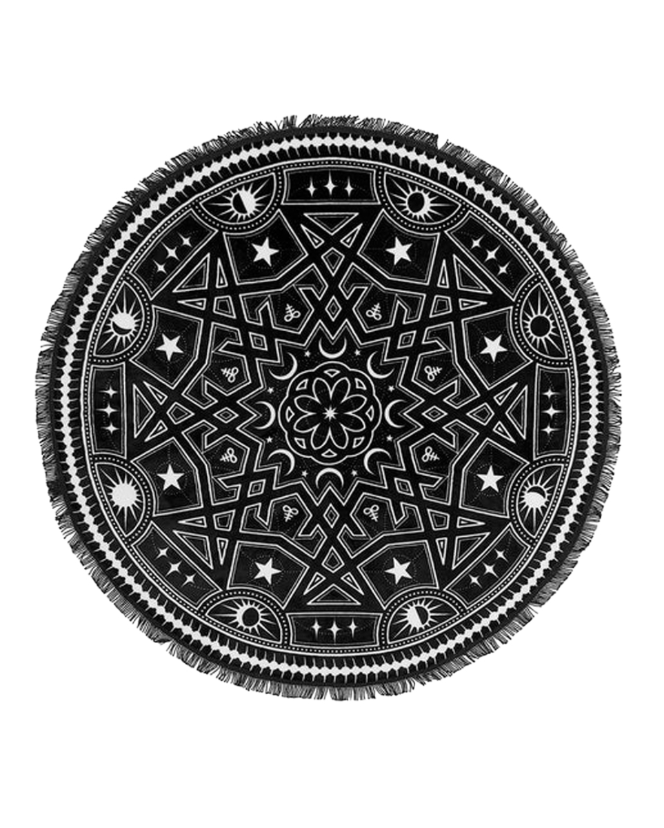 KILLSTAR Supersigil Fleece Decke Ø160cm