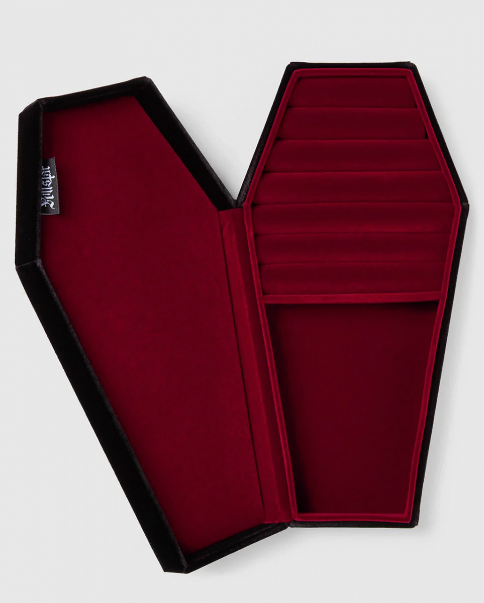 KILLSTAR Velvet Casket Schmuck Box