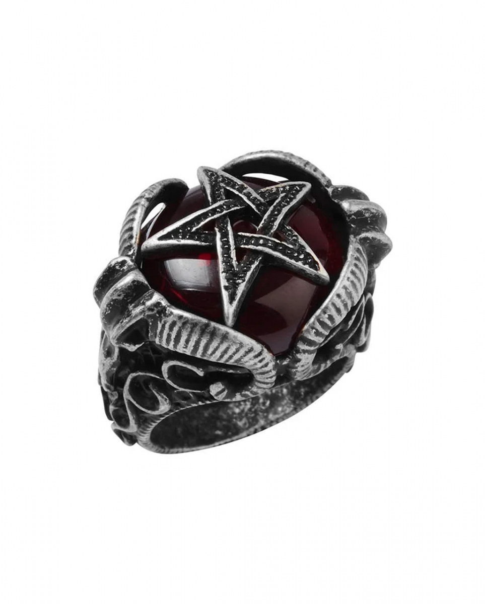 KILLSTAR Zeke Pentagram Ring 18 mm (US Size 8)