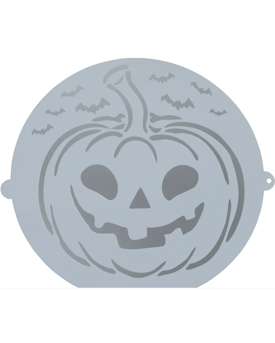 Kürbis Dekoschablone für Lebensmittel 25cm