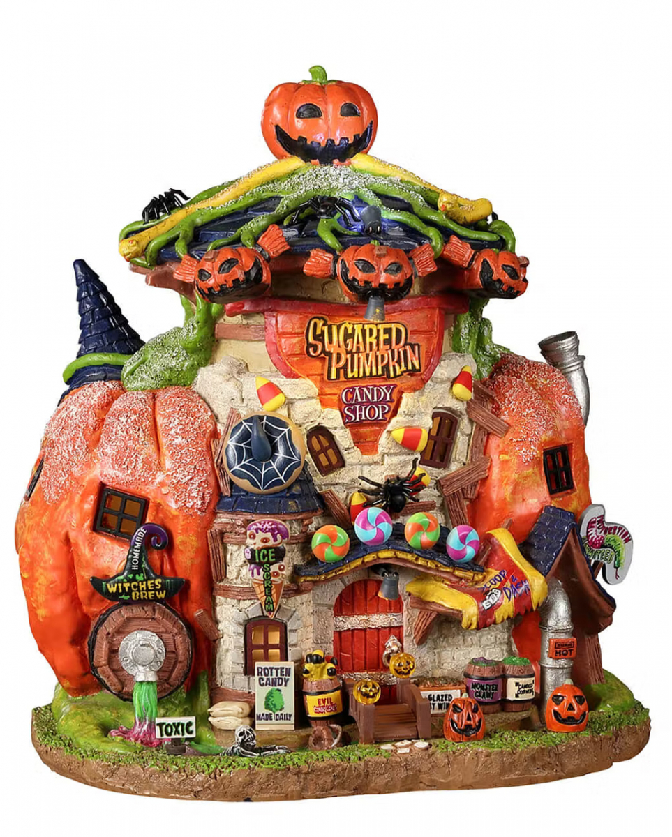 Lemax Spooky Town - Sugared Pumpkin Candy Shop