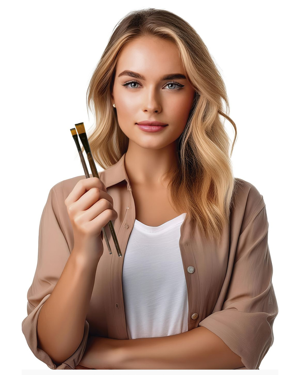 Make-Up Pinsel 2er Set