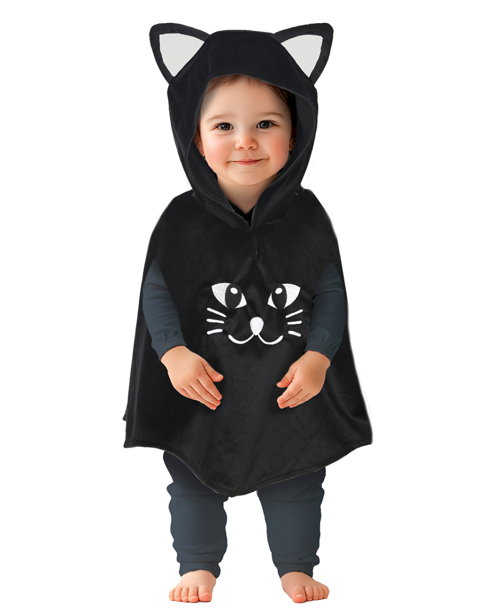 Niedlicher Katzenponcho für Babys 18-24 Monate