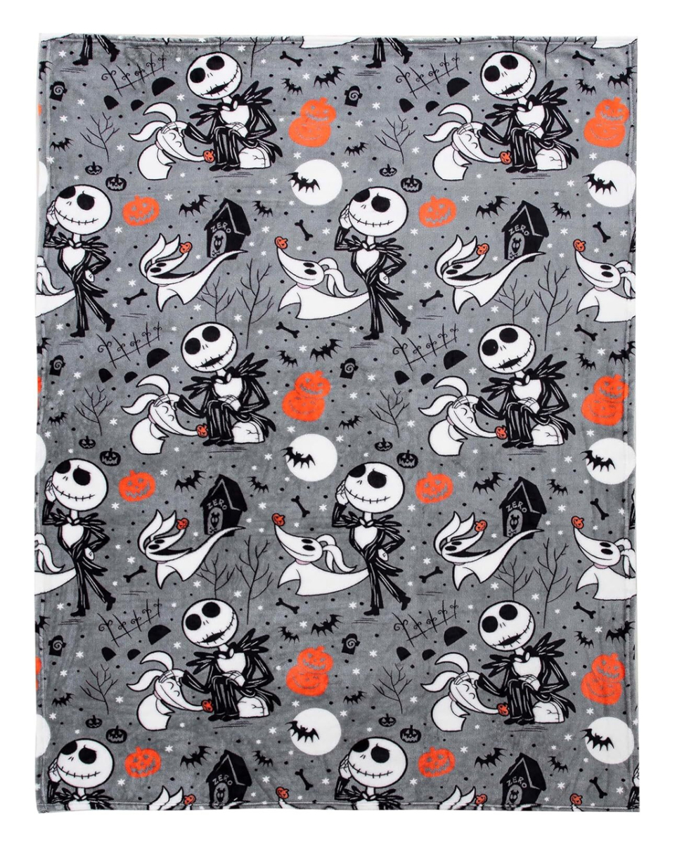 Nightmare Before Christmas Best Friends Kuscheldecke 127x178cm