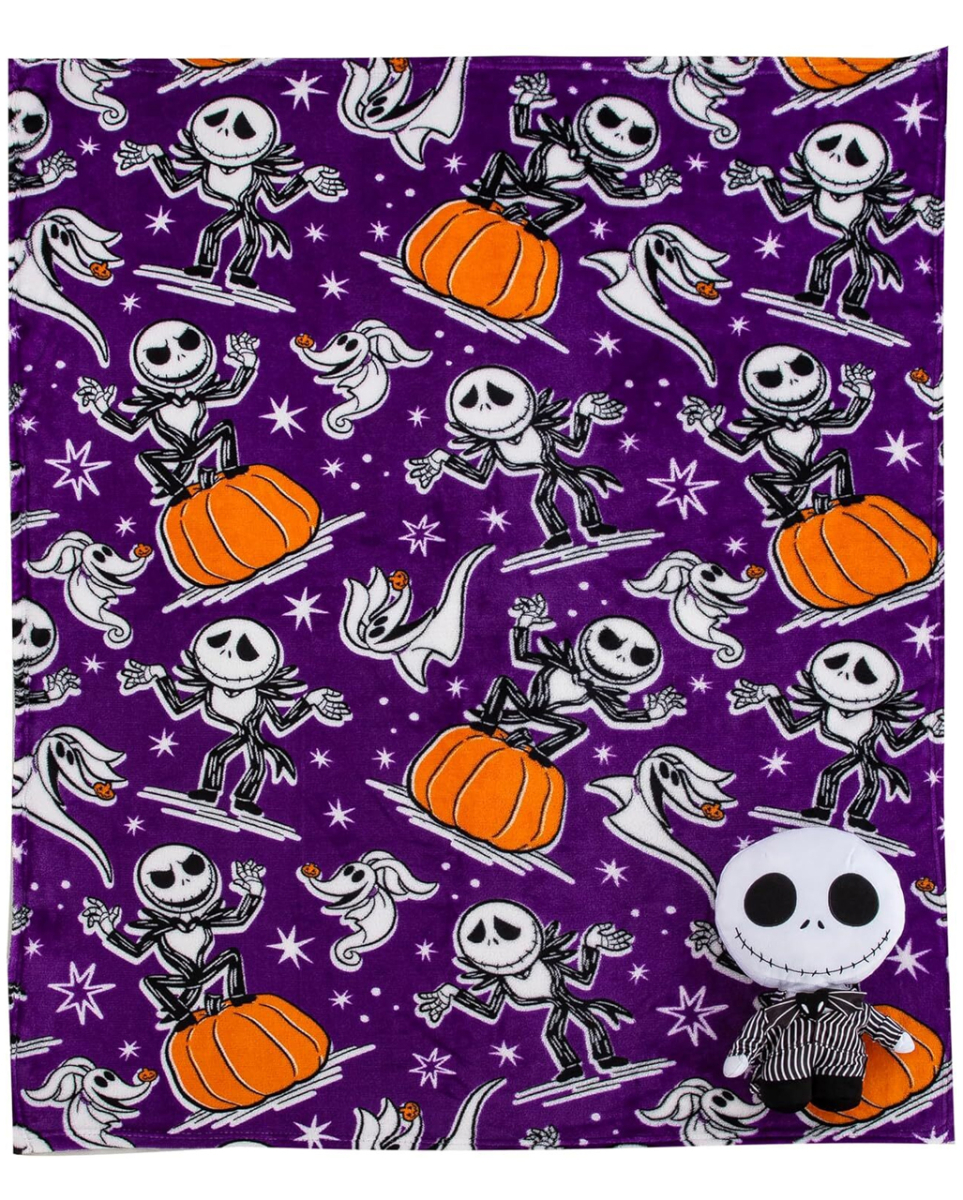 Nightmare Before Christmas Jack Smackdown Kuscheldecke 101x127cm