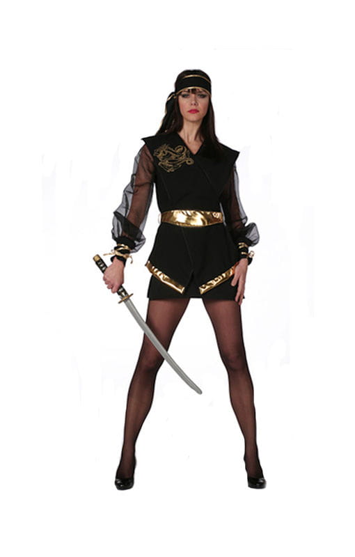 Ninja Dragon Damenkostüm Plus Size XL / 42