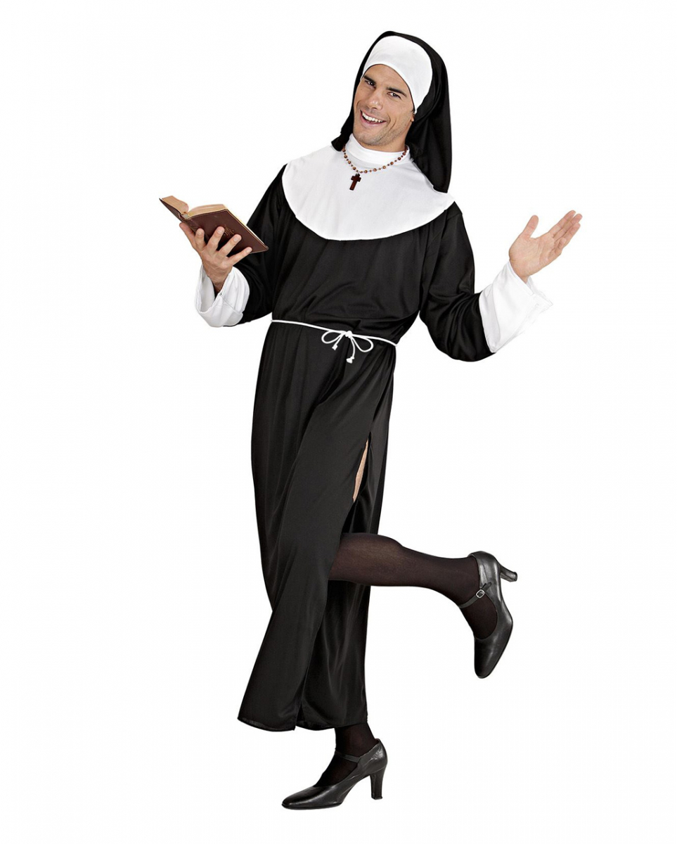 Nonne Männer Kostüm S