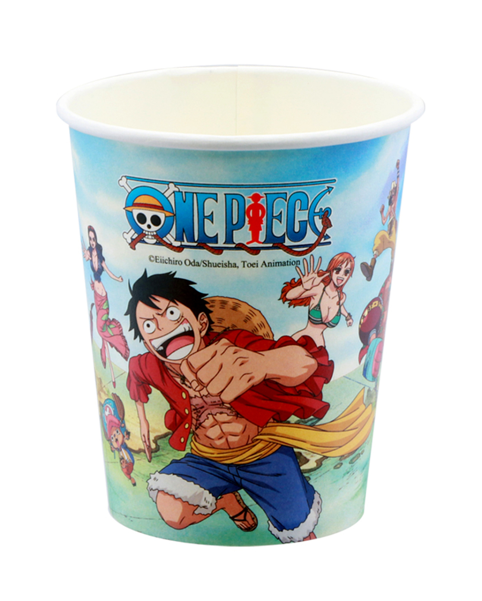 One Piece Pappbecher 8 St. 250ml