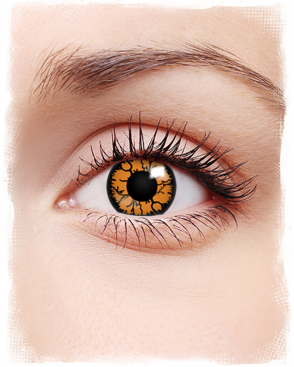 Kontaktlinsen Oranges Reptil