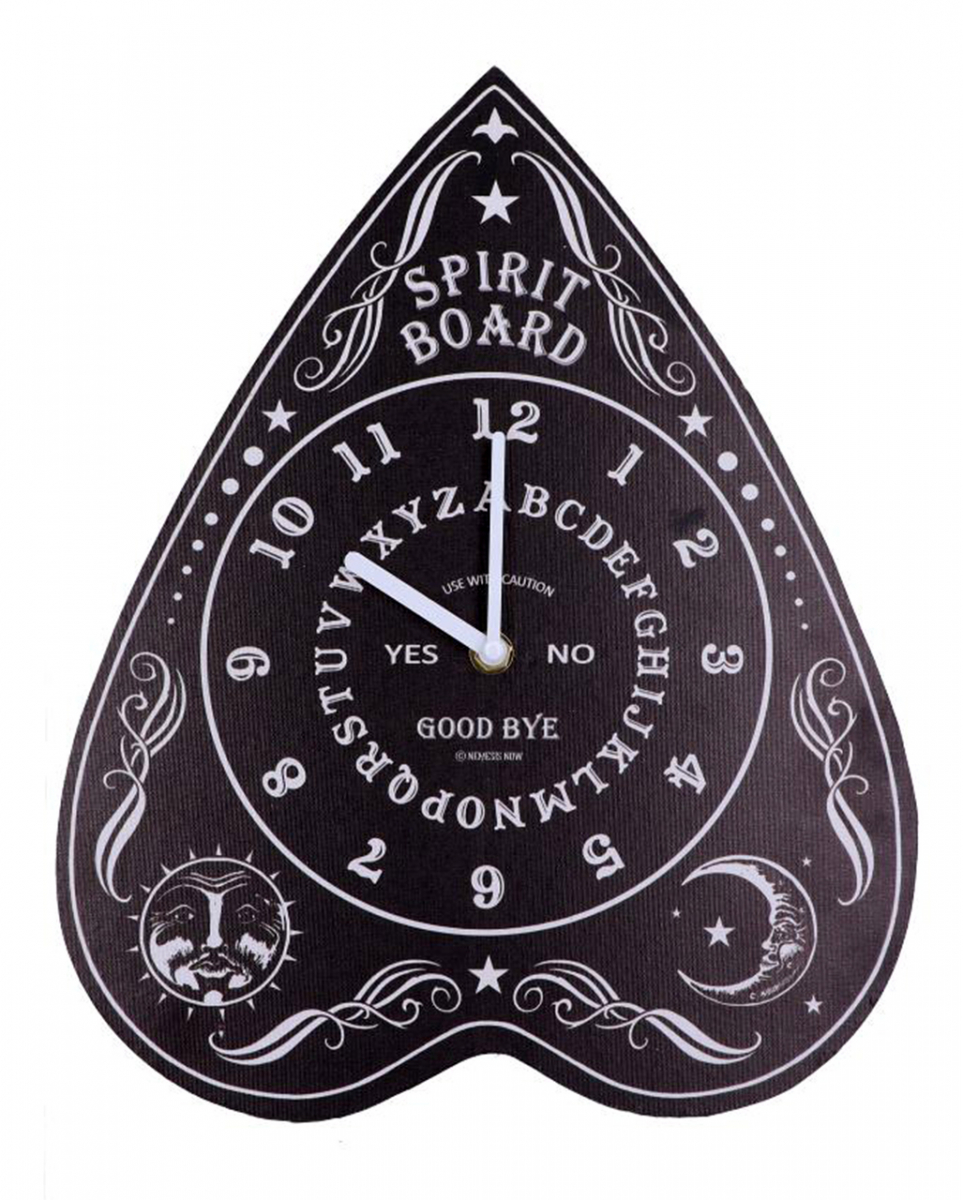 Ouija Brett Wanduhr 34cm