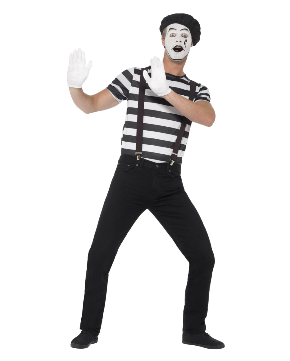 Pantomime Herren Kostüm M