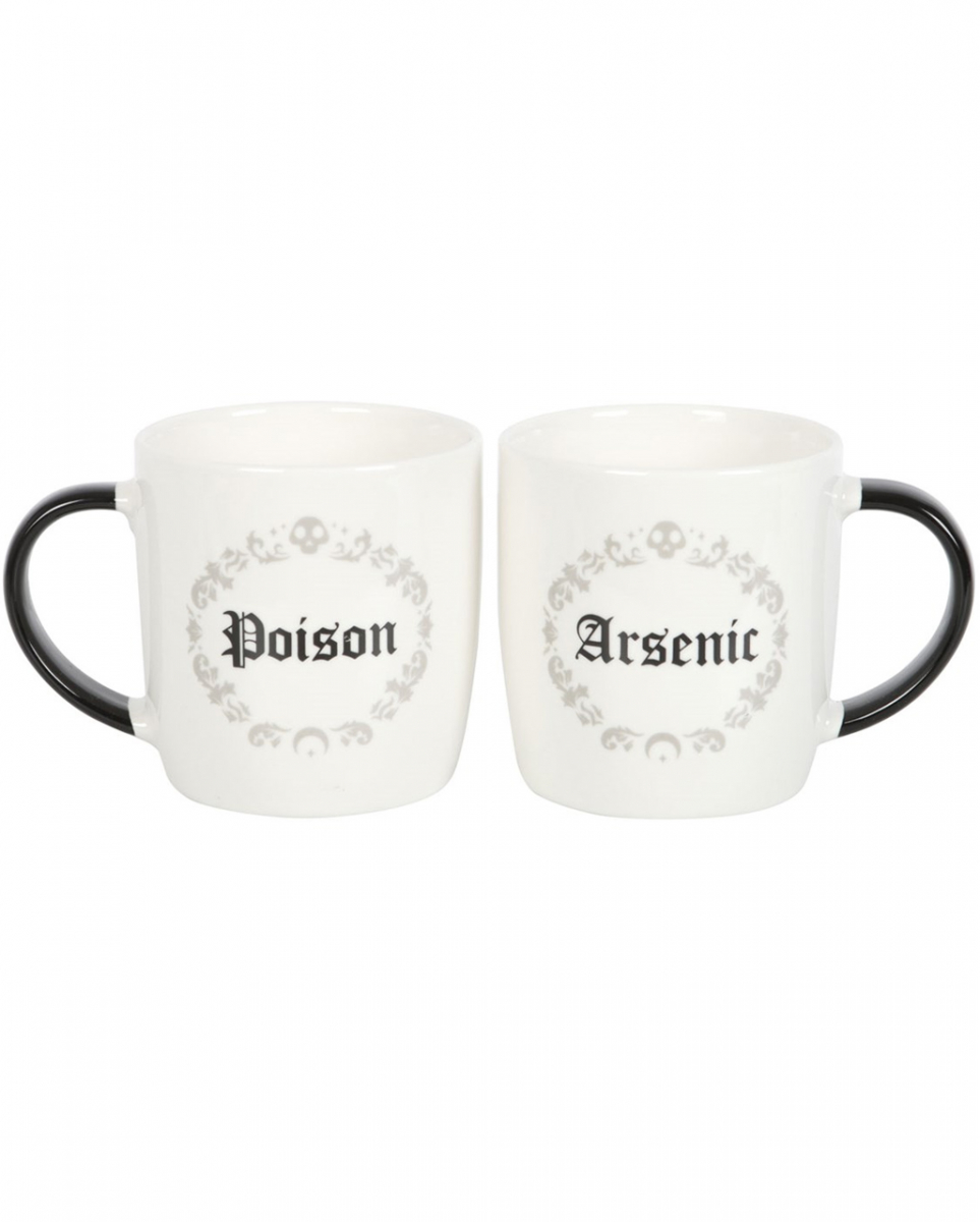 Poison & Arsenic Keramikbecher im 2er-Set
