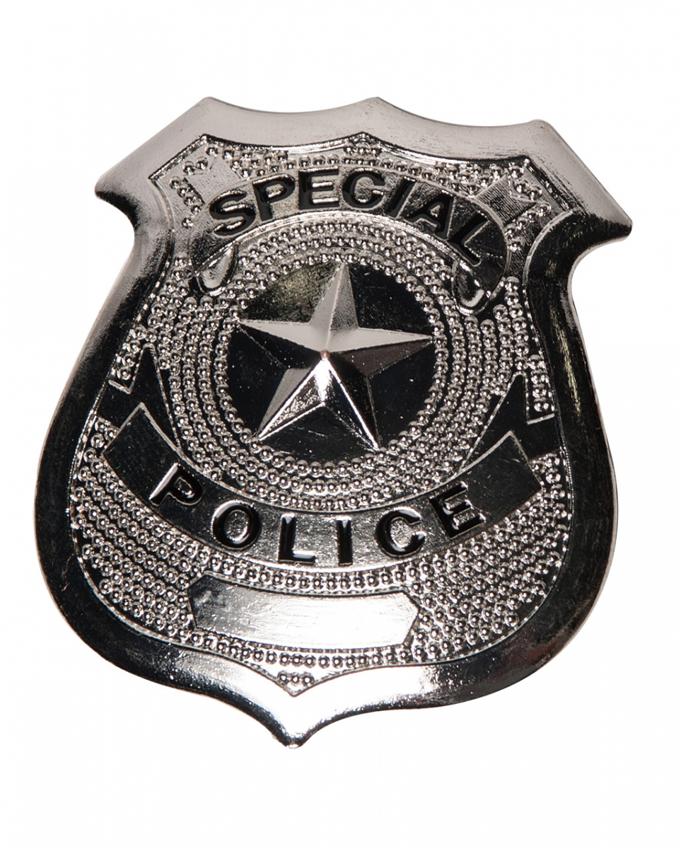 Police Badge Metall