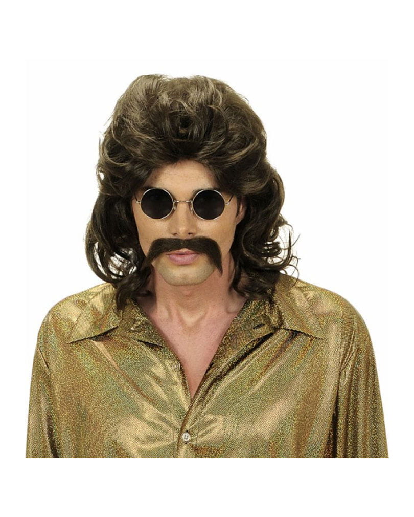 Proll Perücke Wolle braun