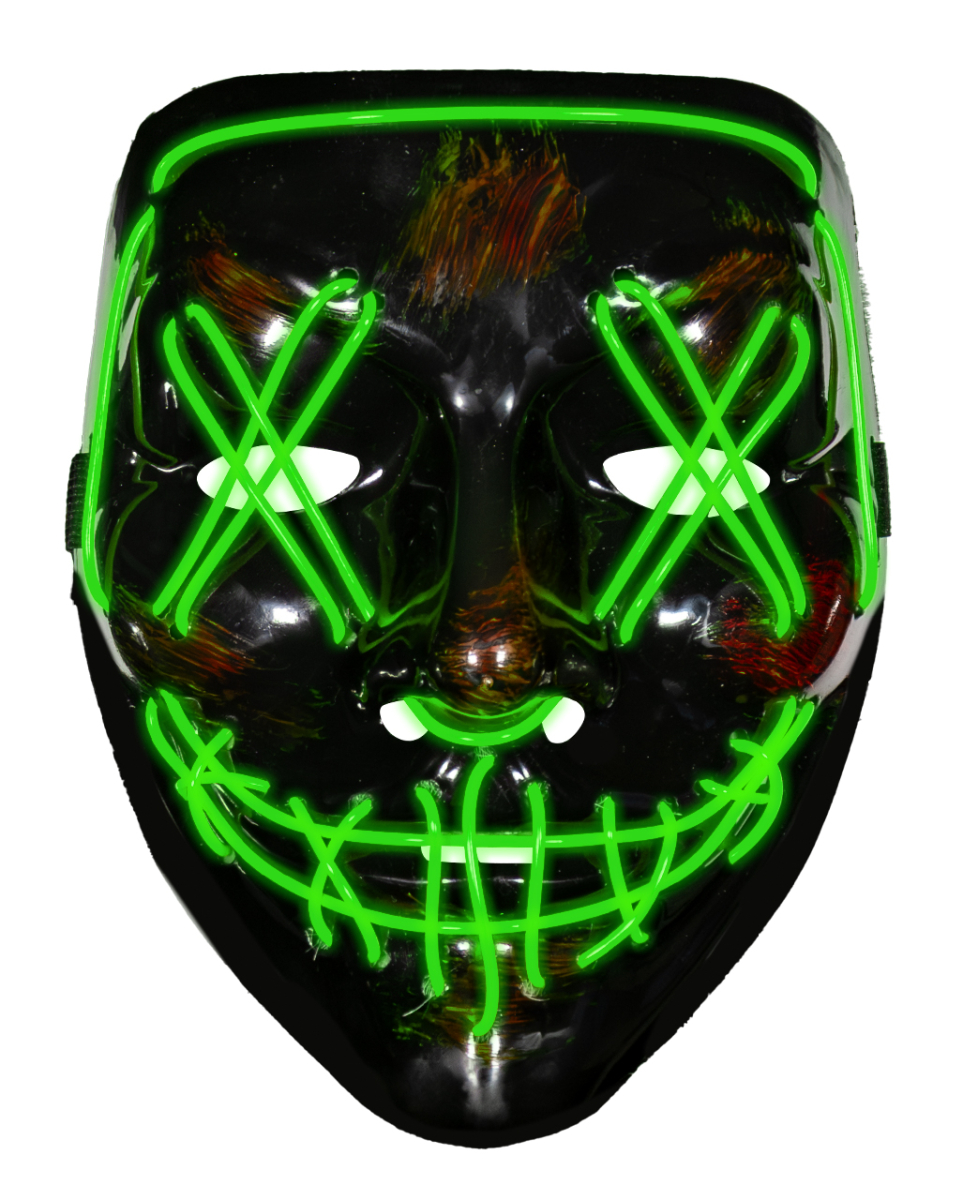 Purgery LED Maske Grün