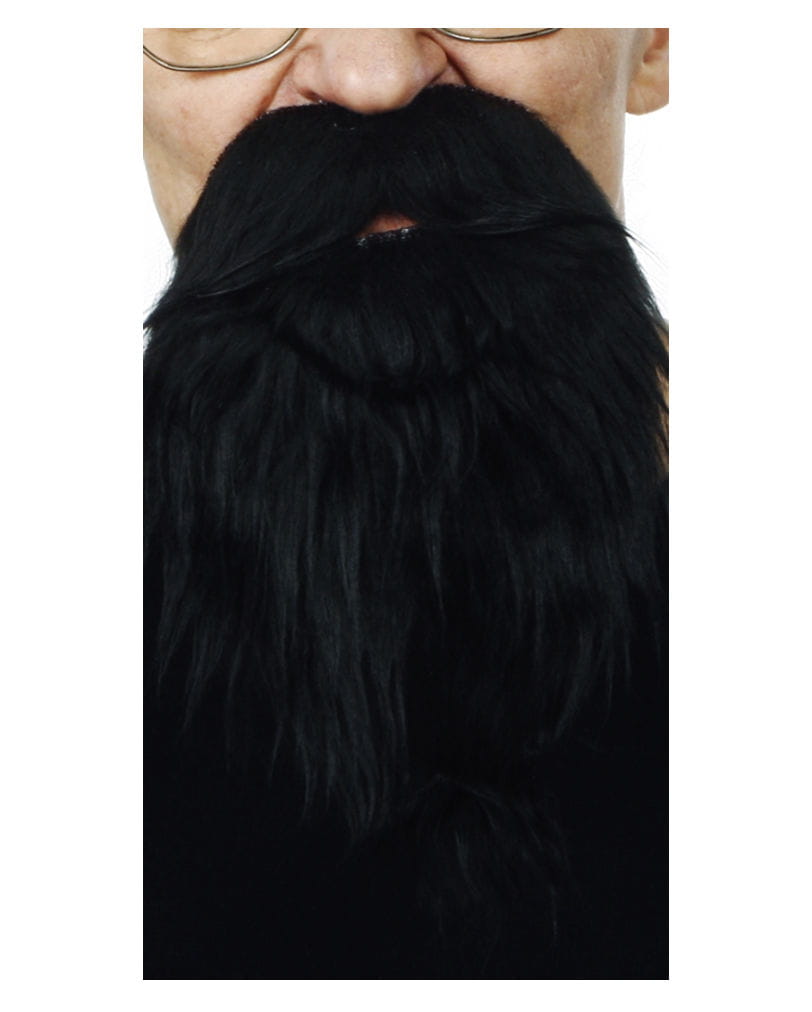Räuber Bart schwarz