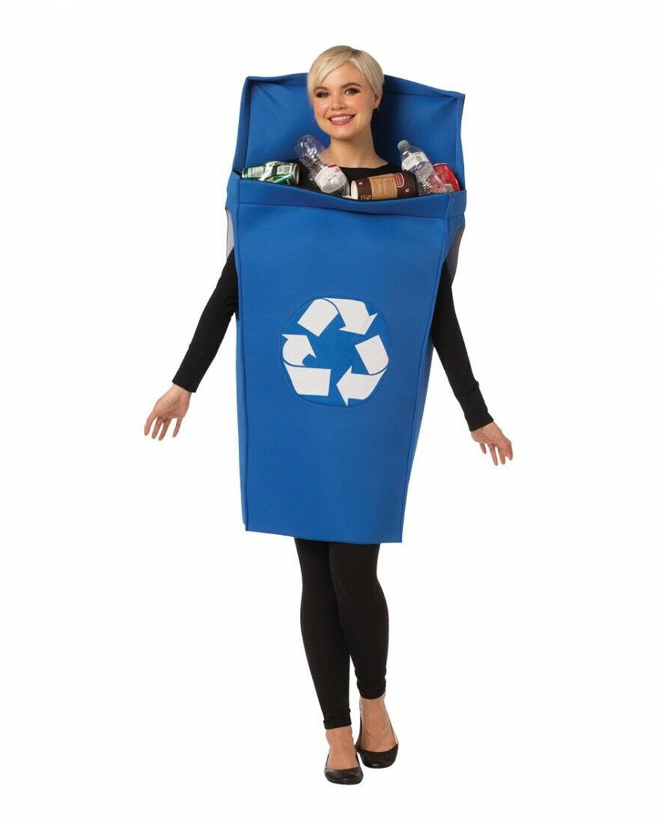 Recycling Tonne Kostüm