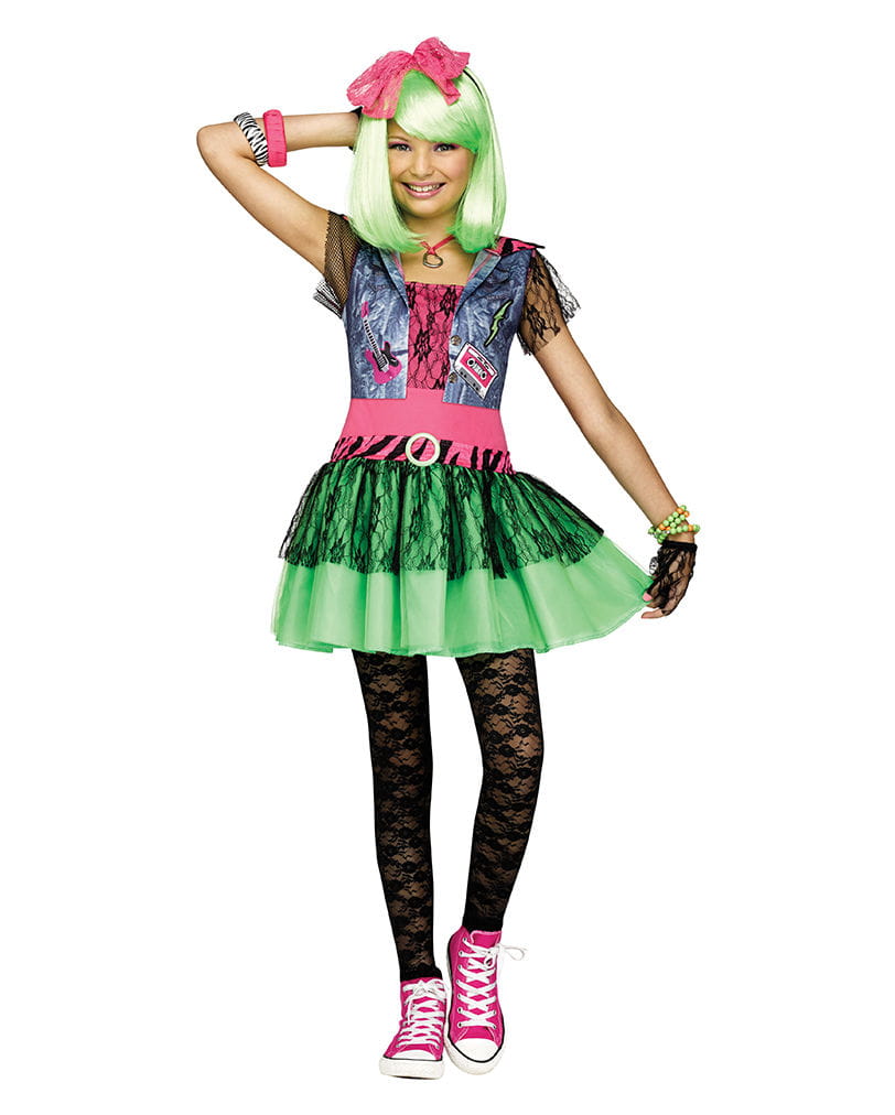 Rockiges 80s Kinderkostüm L