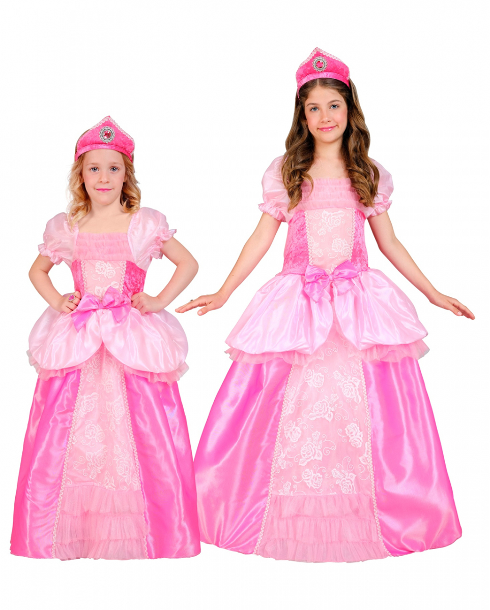 Rosa Prinzessin Kinderkostüm XS/116
