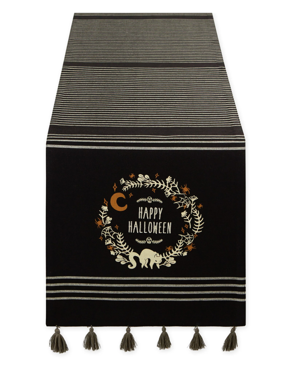 Scaredy Cat Happy Halloween Tischläufer 183cm