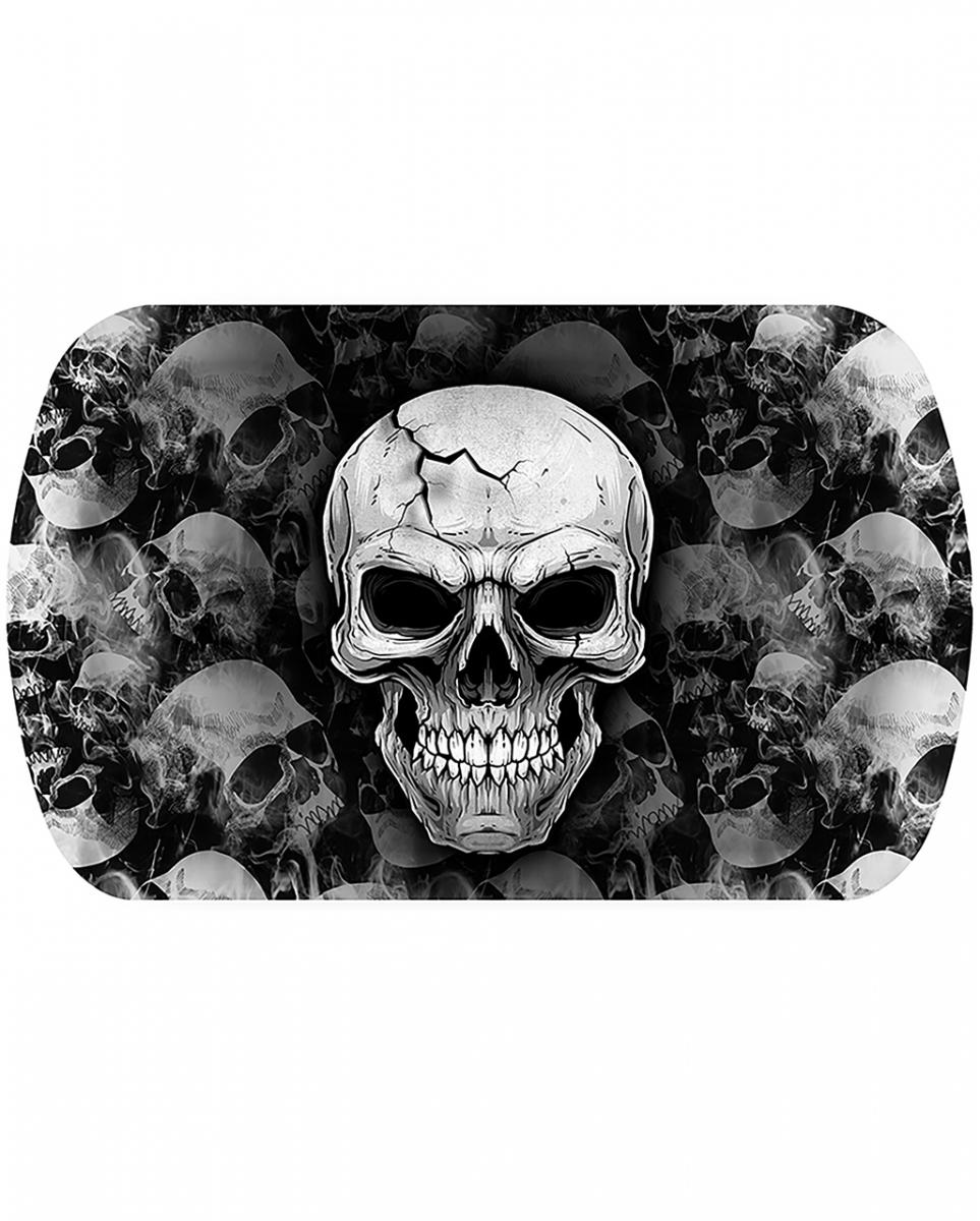 Scary Skull Tablett 39cm