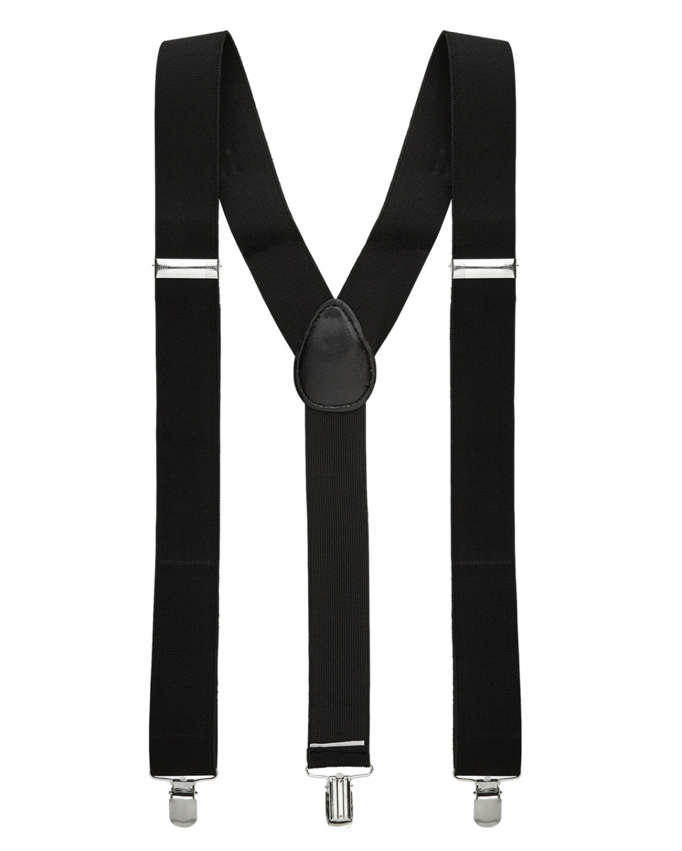 Schwarze Hosenträger