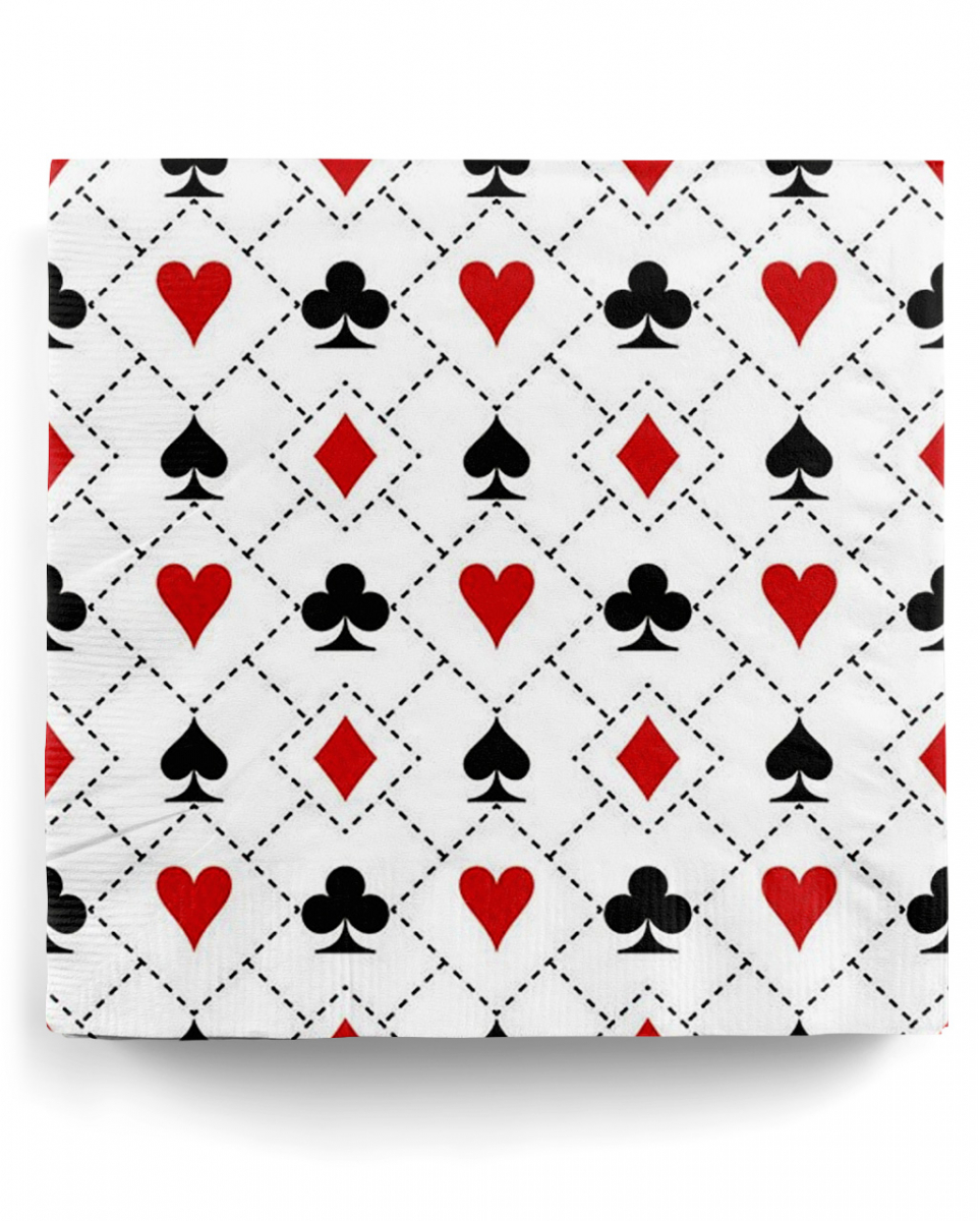 Servietten Casino Party 20 St.