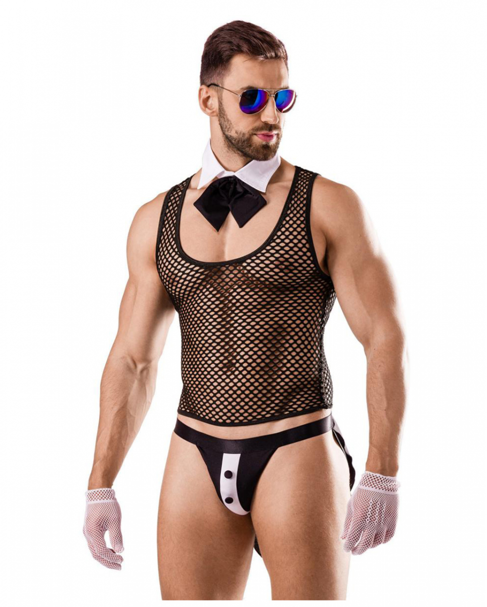 Sexy Butler Kostüm One Size pass S-L