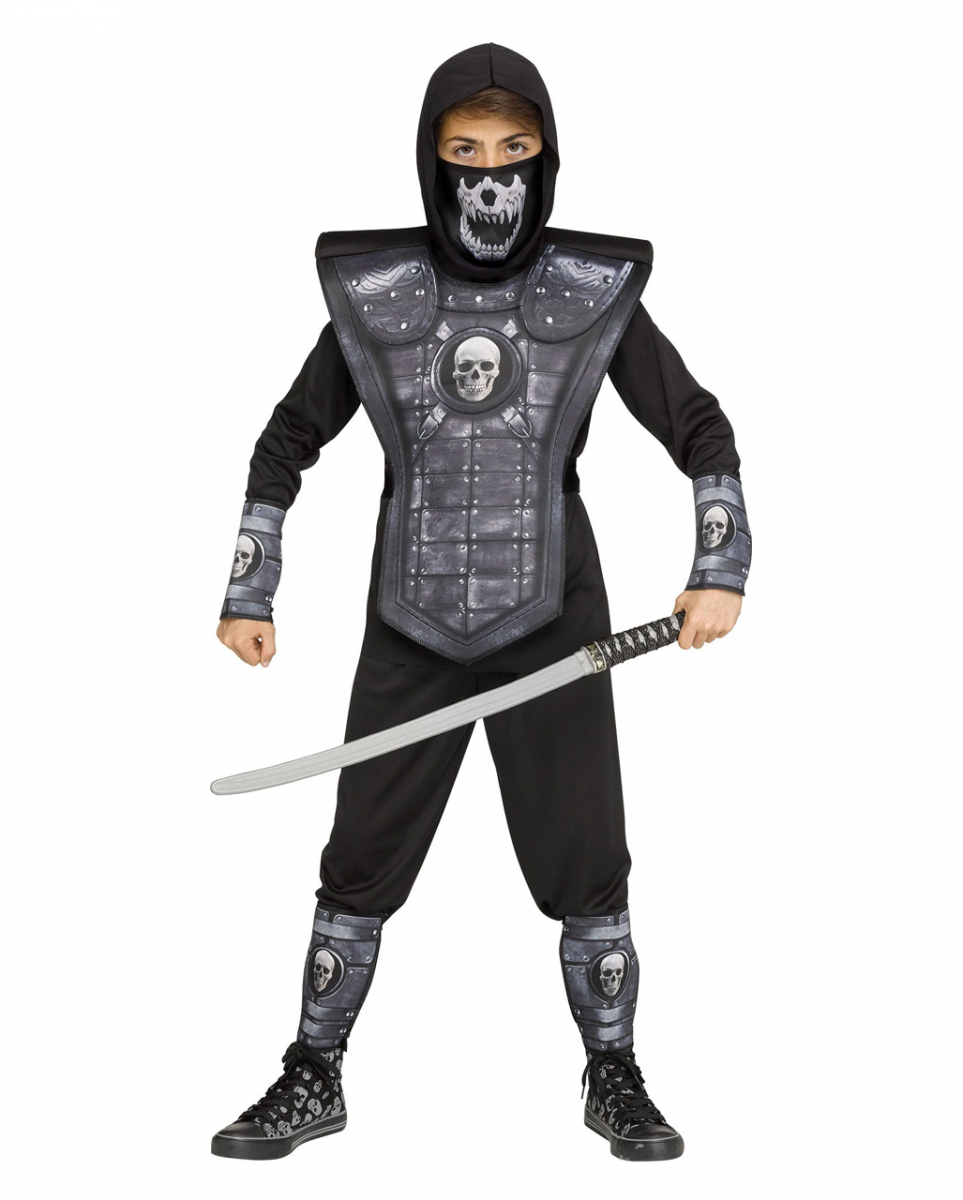 Skull Ninja Kinder Kostüm M