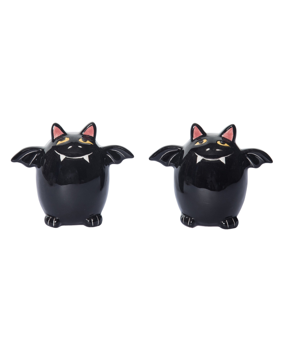 Spooky Fledermaus Salz & Pfefferstreuer 2er-Set