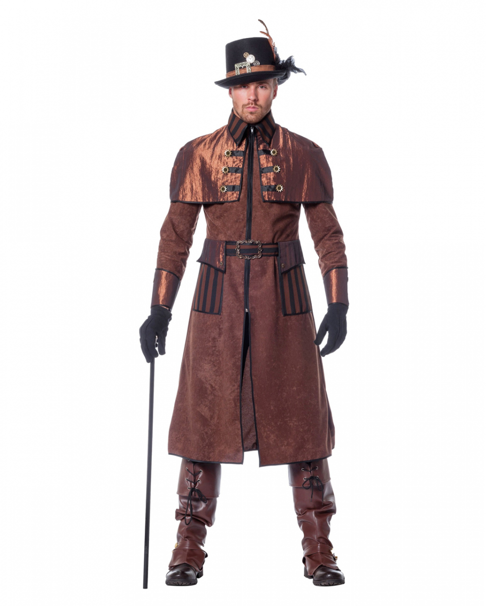 Steampunk Herren Kostüm Deluxe 58