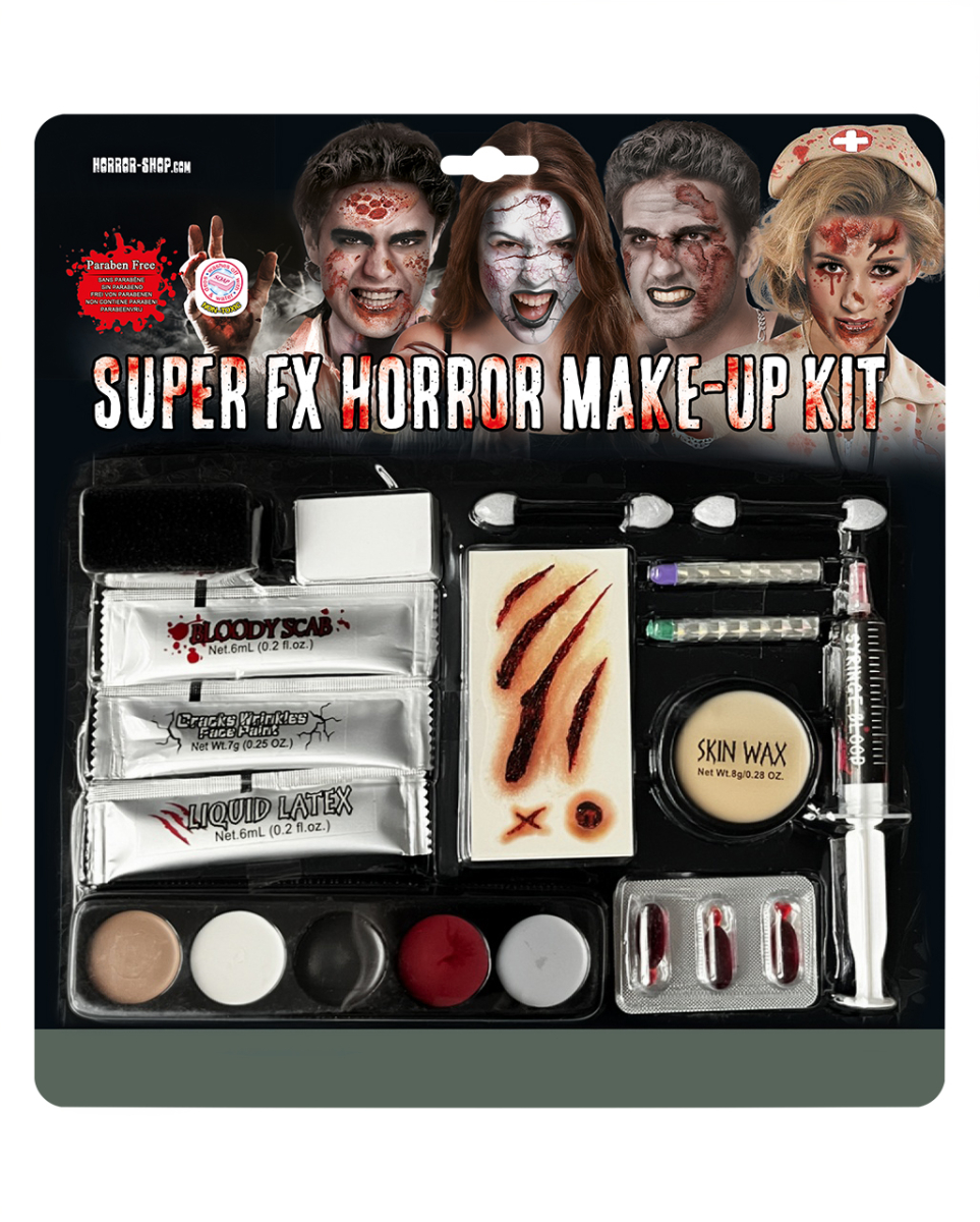 20-tlg. Super FX Horror Make-up Set