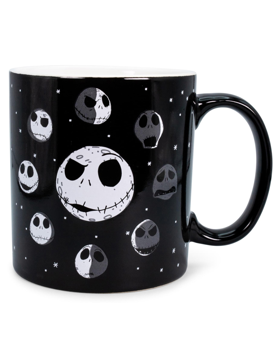 The Nightmare Before Christmas Jack Moon Phases Tasse