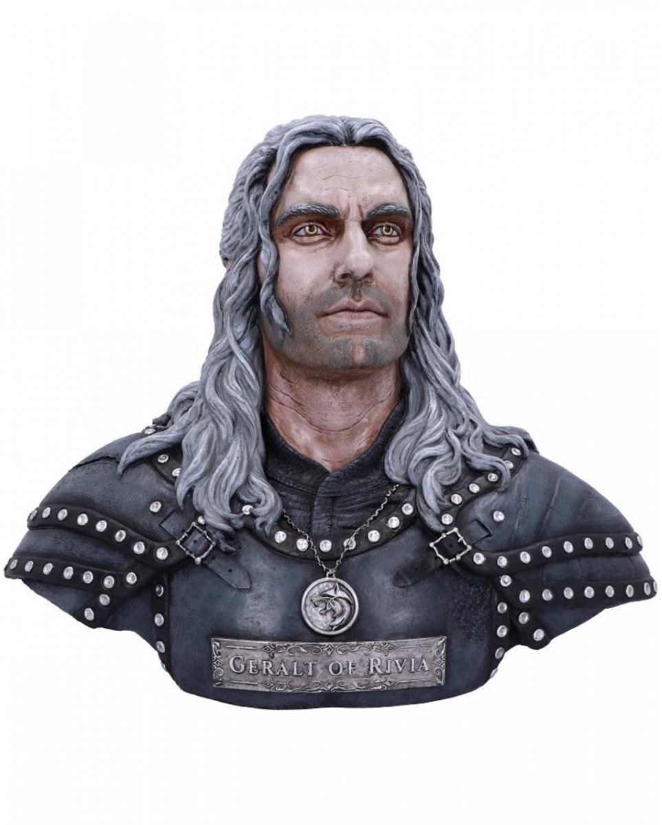 The Witcher Geralt von Riva Büste 40cm