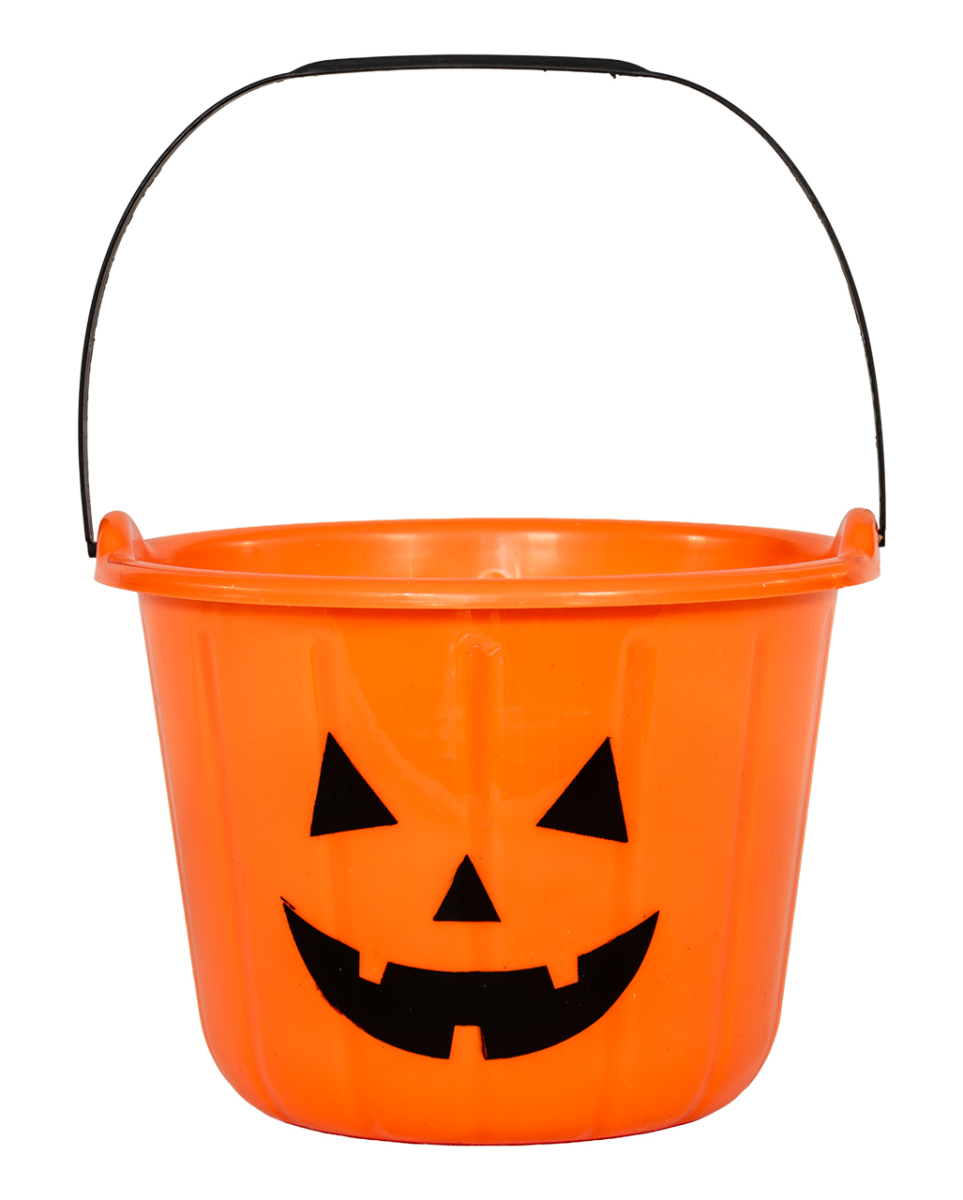 Trick or Treat Kürbis Eimerchen 19x14cm