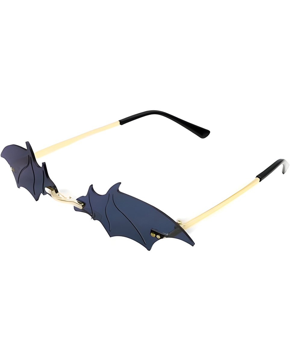 Vampir Brille mit Fledermausflügel