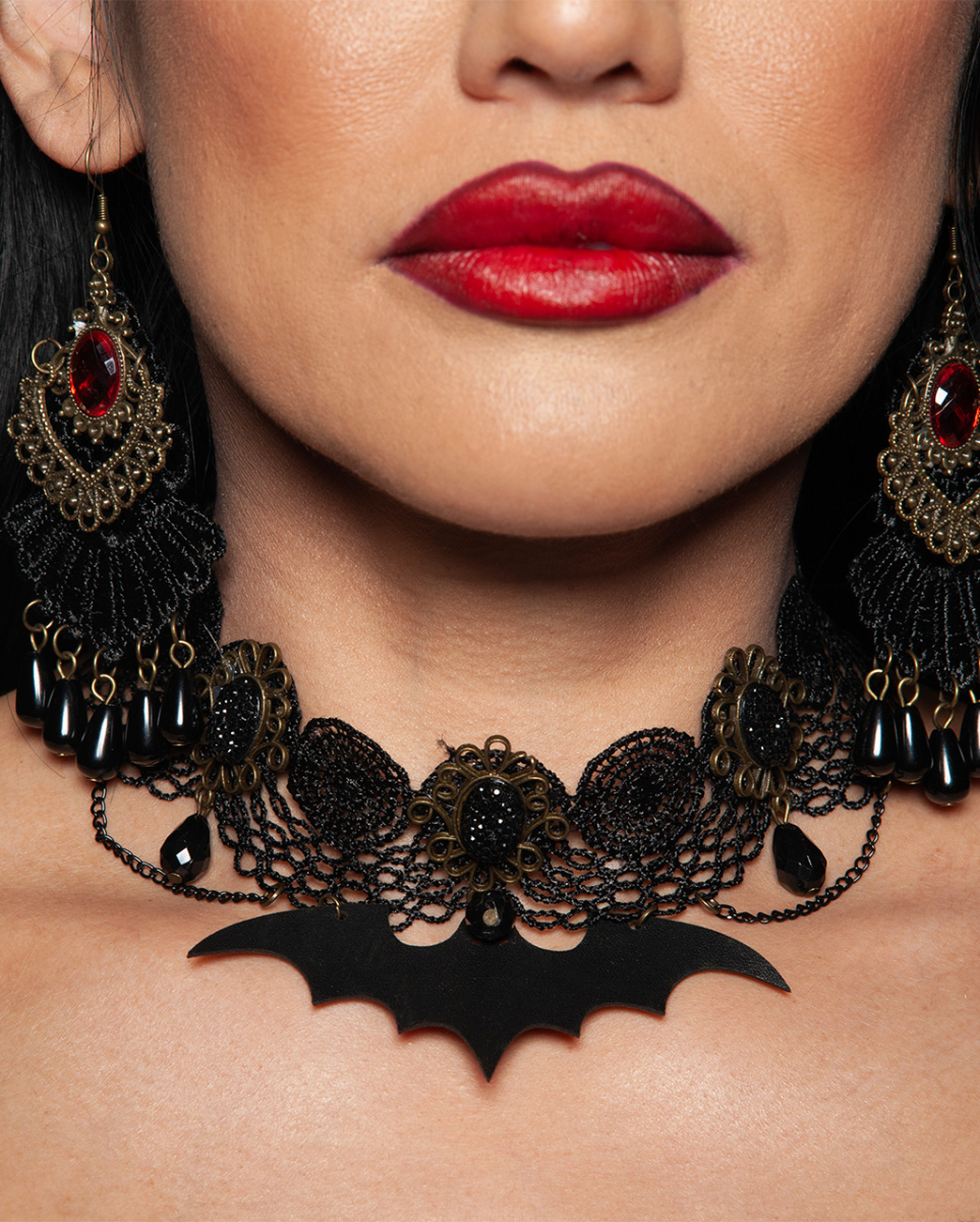 Gothic Fledermaus Halskette