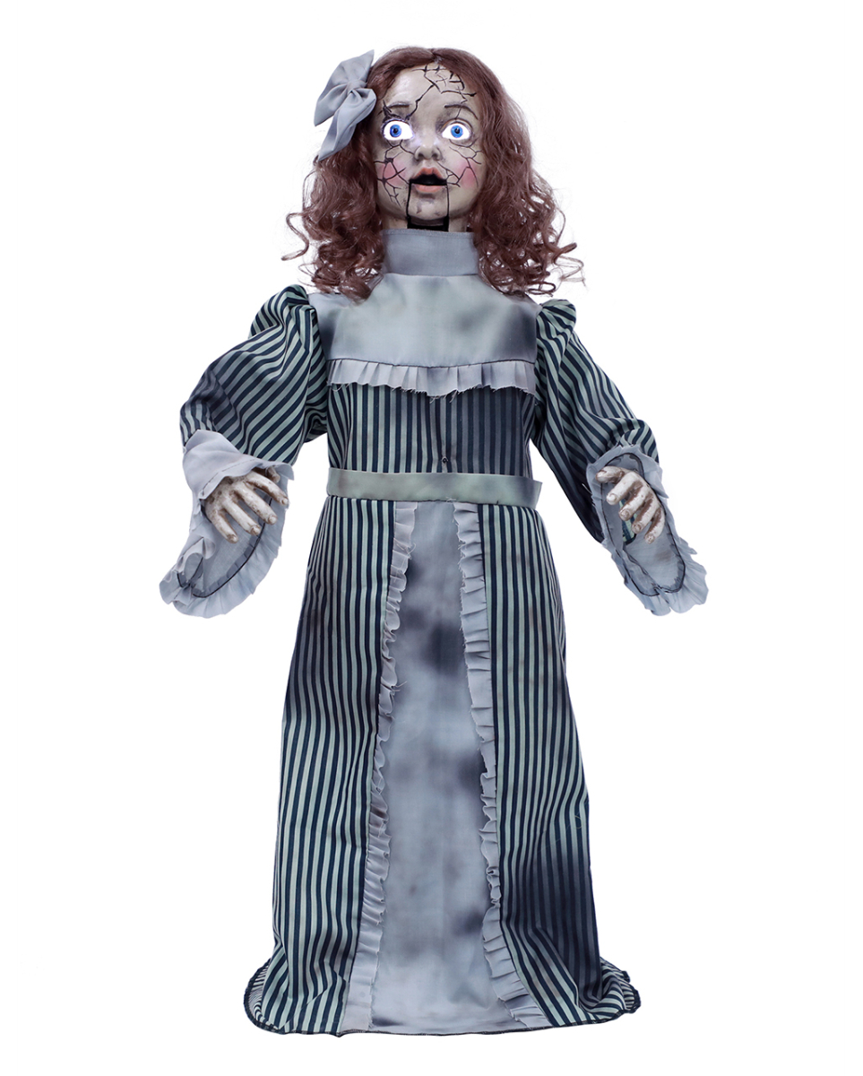 Vintage Horrorpuppe Betty Halloween Animatronic 90cm