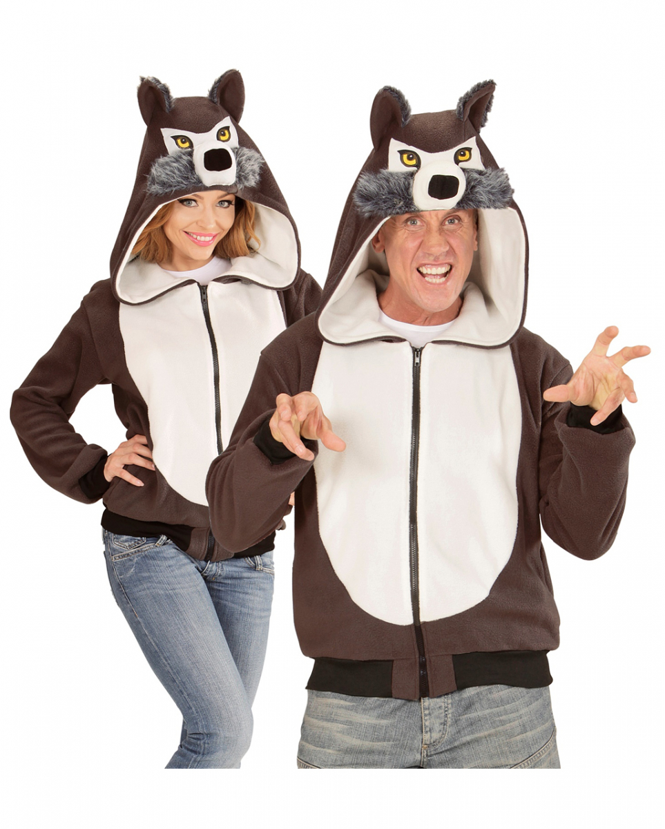 Wolf Kostüm Jacke S/M