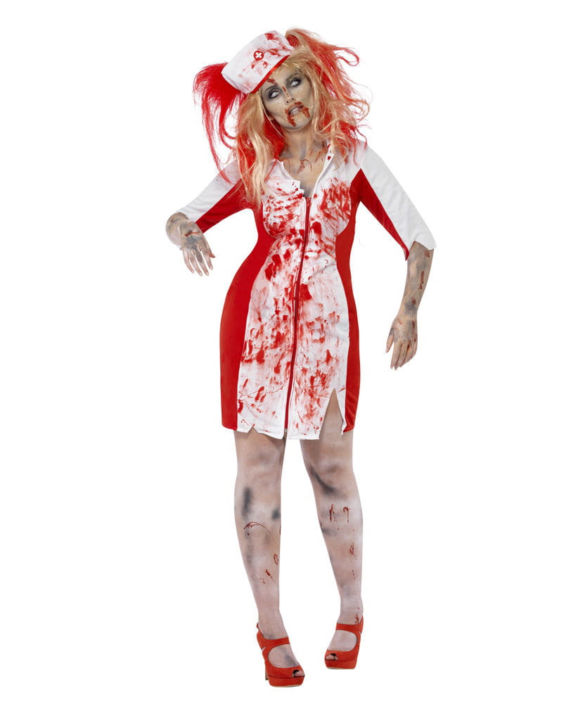 Zombie Nurse Kostüm Plus Size XL