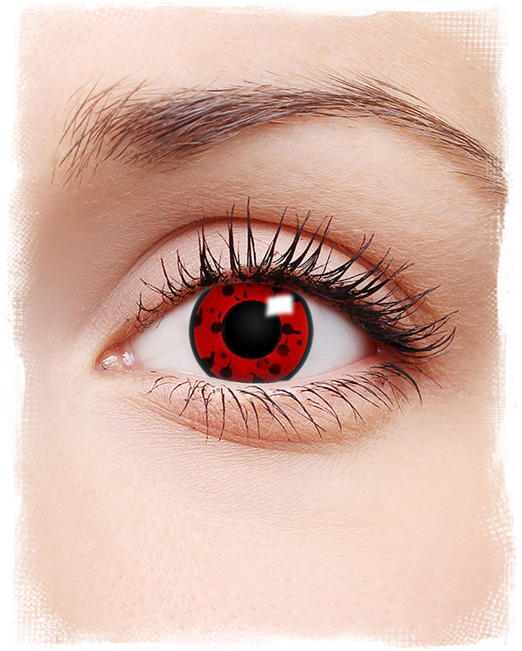 Blood Fluid Kontaktlinsen  Halloween Motivlinsen