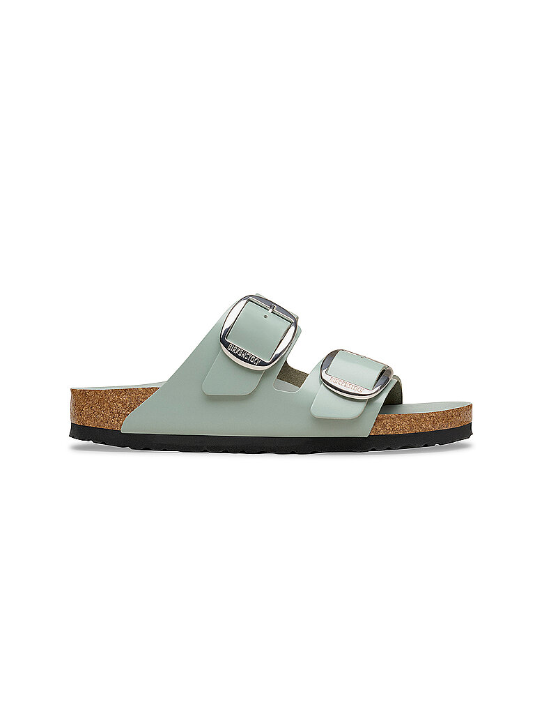 BIRKENSTOCK Pantoletten ARIZONA BIG BUCKLE NATURAL hellblau | 39