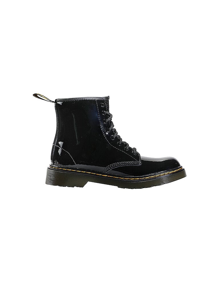 DR. MARTENS Kinder Schnürboots 1460 PATENT LAMPER schwarz | 35