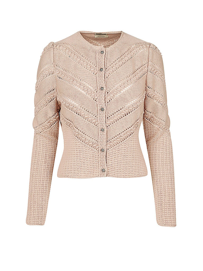 GOTTSEIDANK Trachten Strickjacke OPHELIA rosa | M