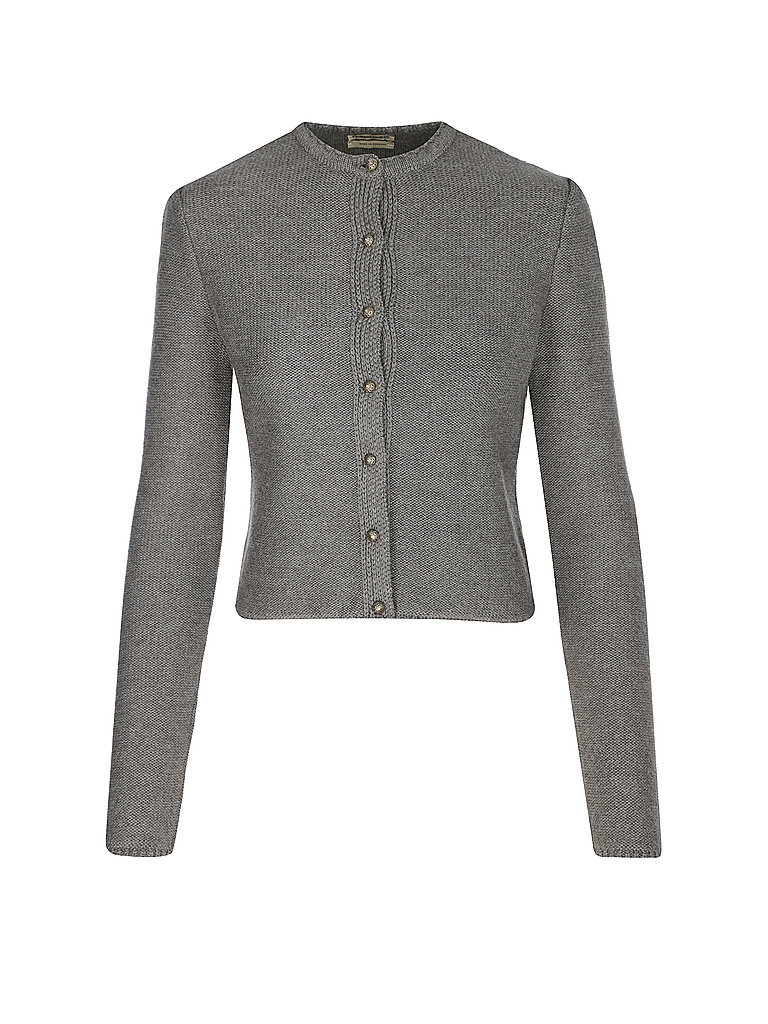 GOTTSEIDANK Trachten Strickjacke MIRL grau | L