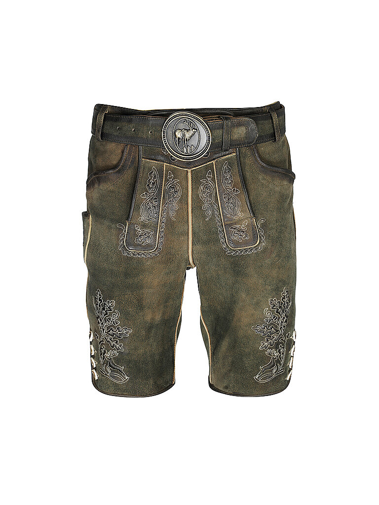 GWEIH & SILK Trachten Lederhose SAMUEL  braun | 44