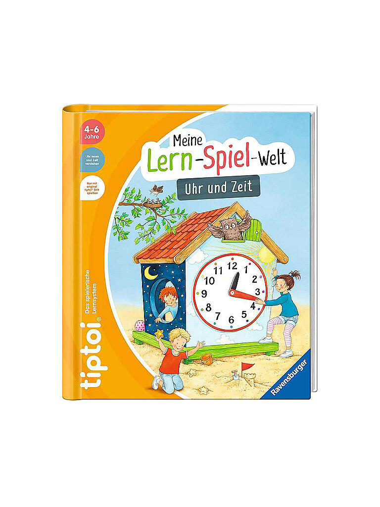 RAVENSBURGER TIPTOI Meine Lern-Spiel-Welt - Uhr und Zeit