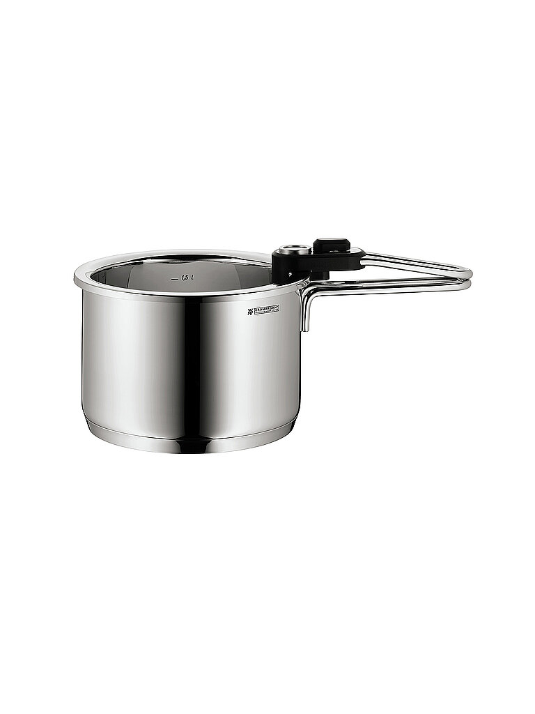 WMF Simmertopf mit Temperaturanzeige und Einsatz 18 cm silber