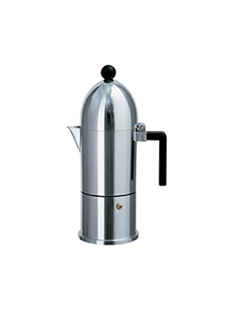 ALESSI Espressomaschine La Cupola (6 Tassen) silber